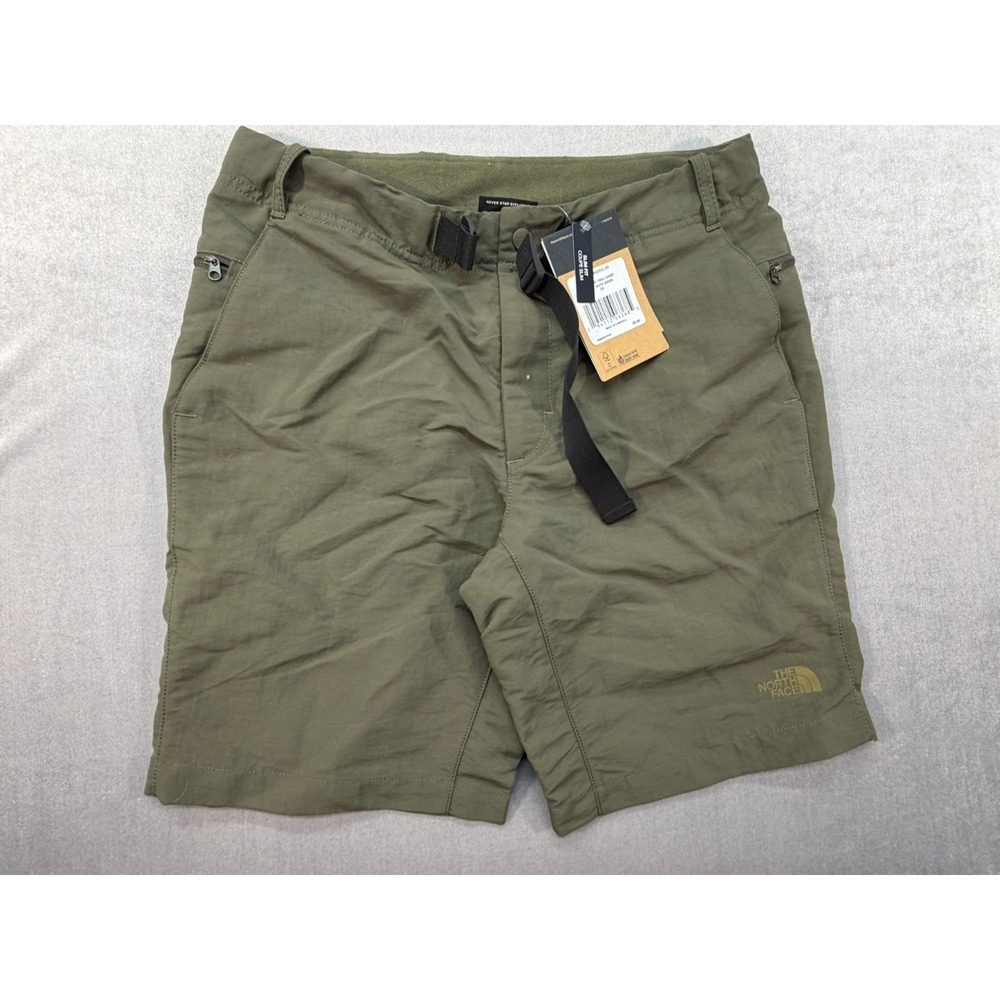 New The North Face PRMNT Trail Shorts Green Size 30